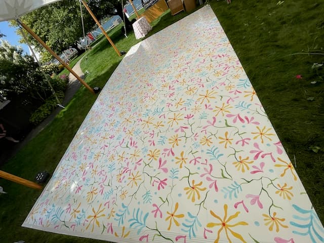 Dance Floor Wrap Print