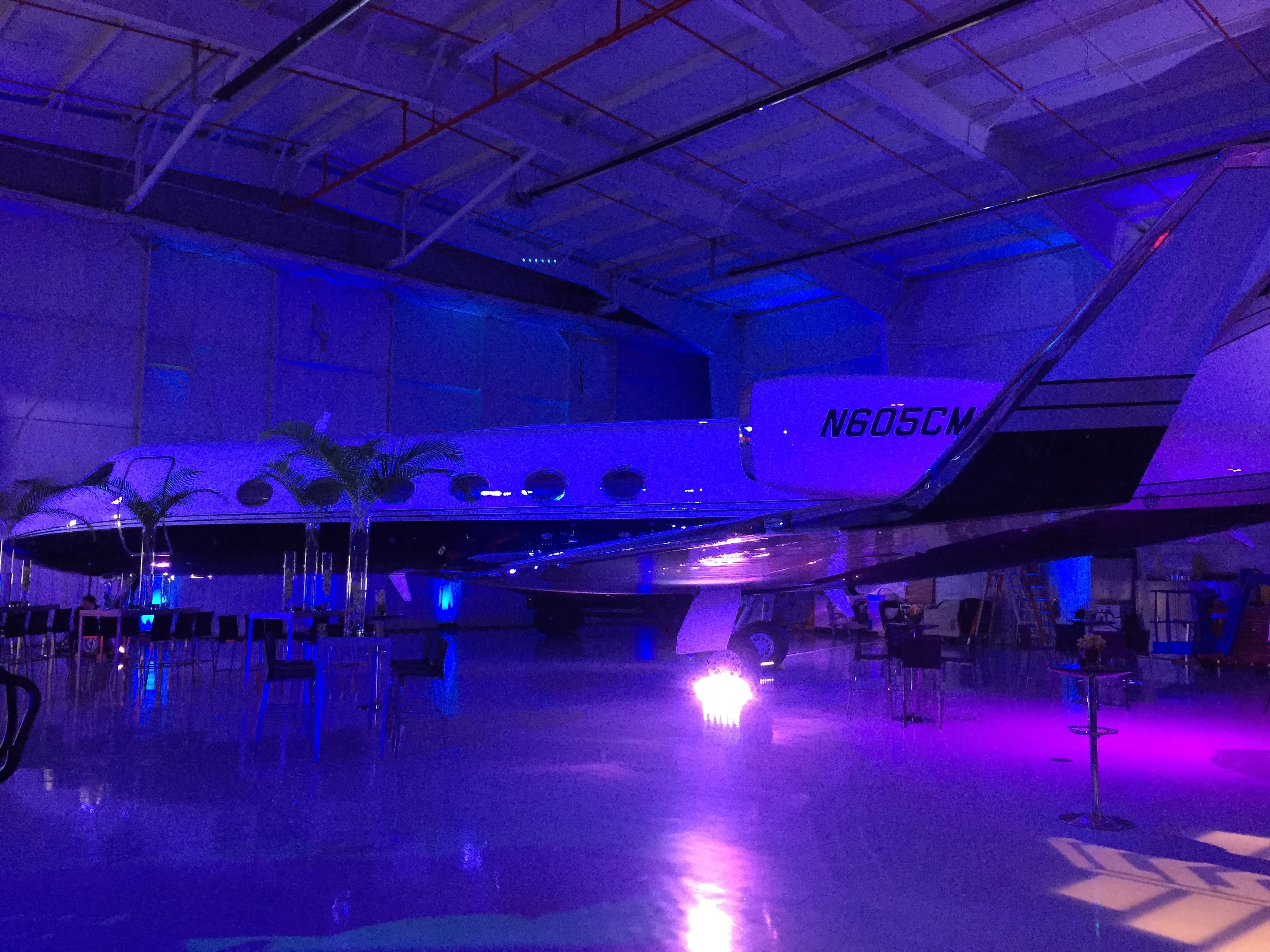 Private Jet Lighting Design