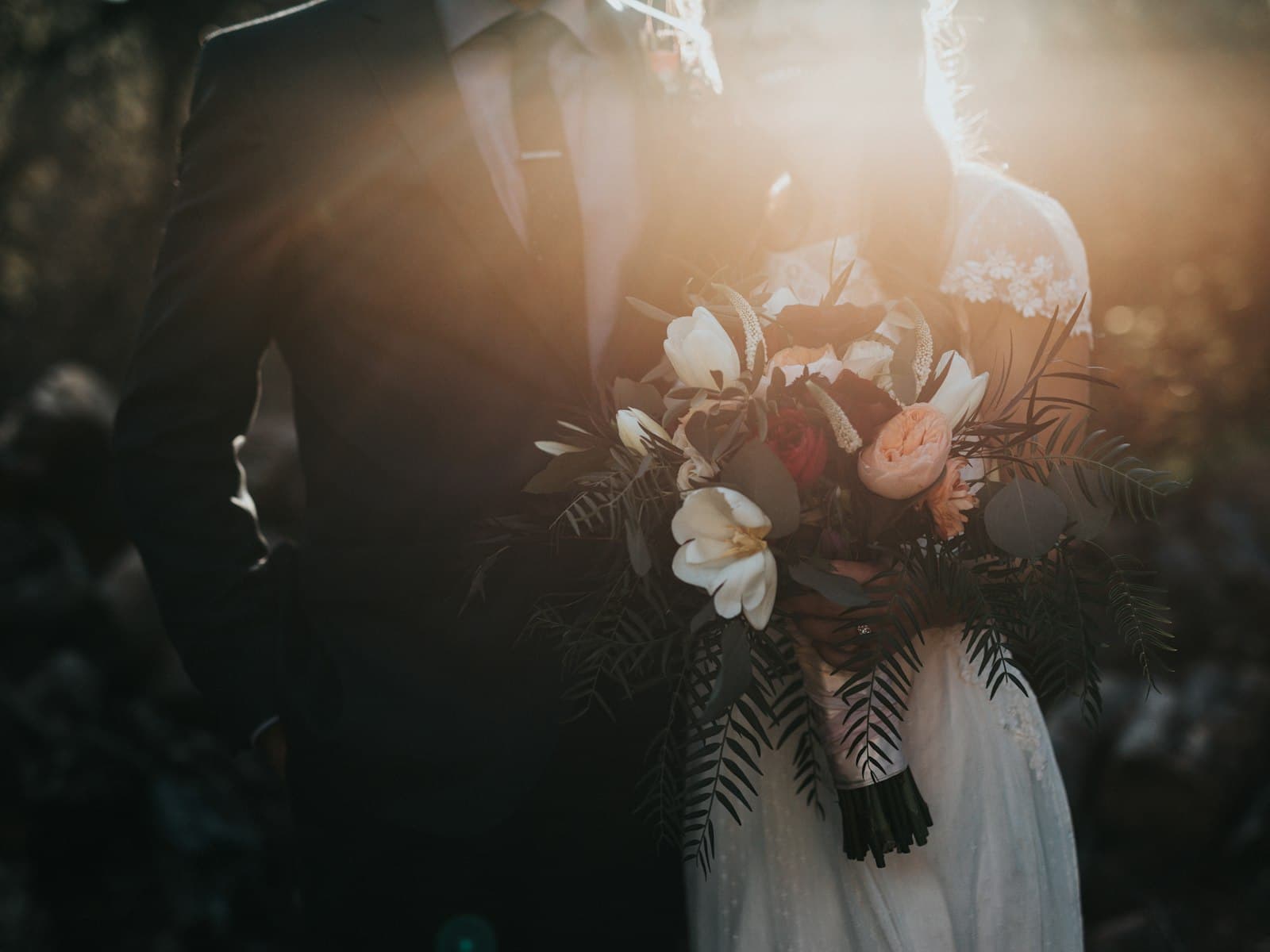 Wedding · amber-washed ceiling